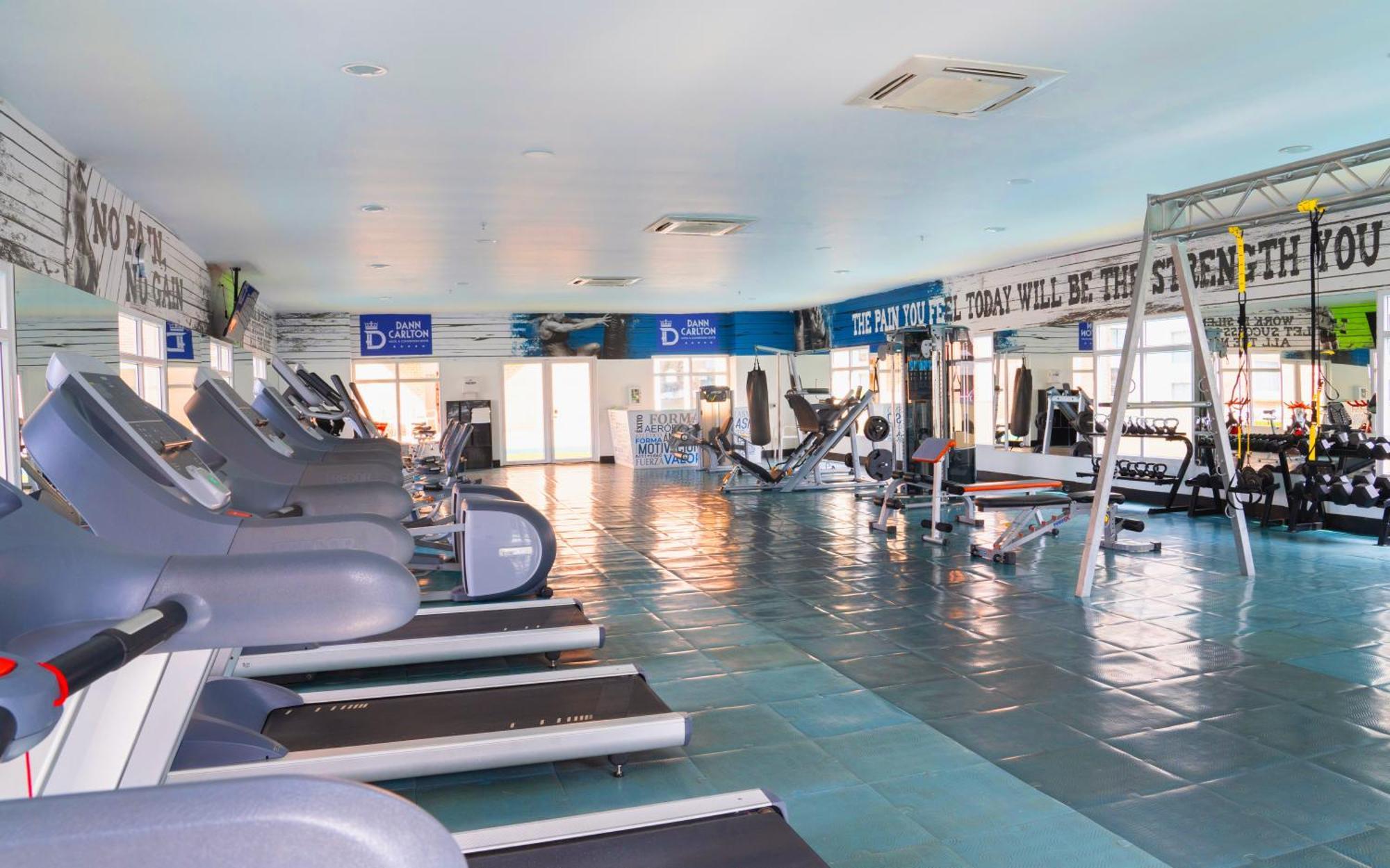 Hotel Dann Carlton Barranquilla Y Centro De Convenciones Exterior photo The gym at the hotel